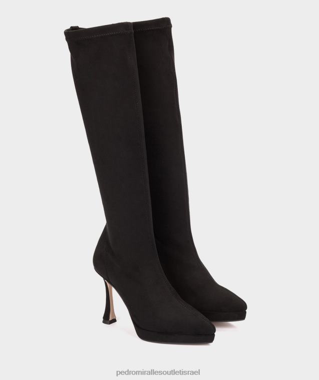 נשים Pedro Miralles ante strech negro אינגלים מגפיים FBRF4497