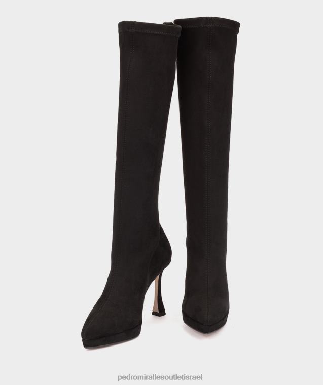 נשים Pedro Miralles ante strech negro אינגלים מגפיים FBRF4497