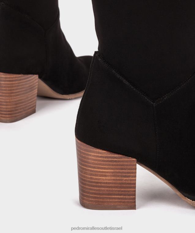 נשים Pedro Miralles ante strech negro מונטגומרי מגפיים FBRF4532