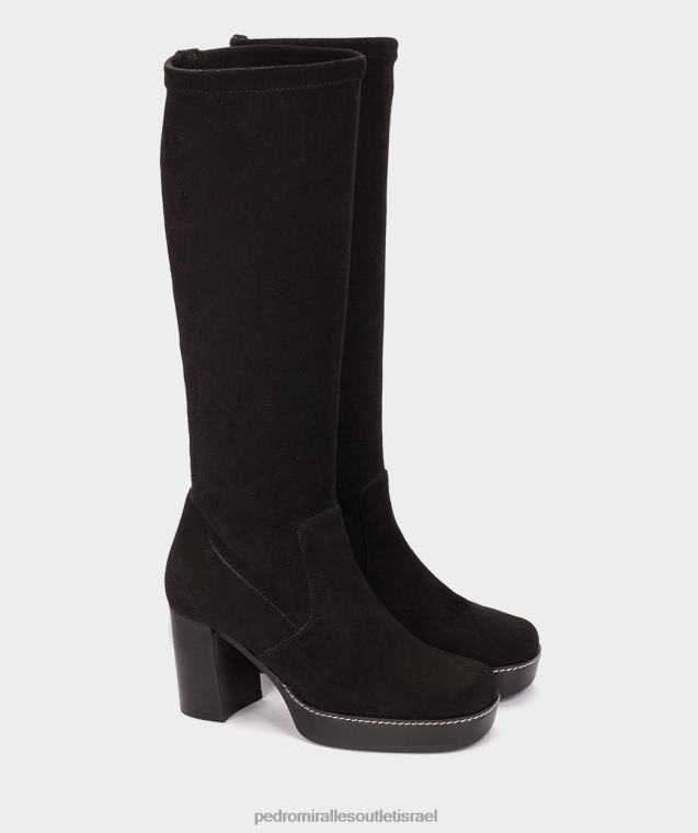 נשים Pedro Miralles ante strech negro basilea מגפיים FBRF4505