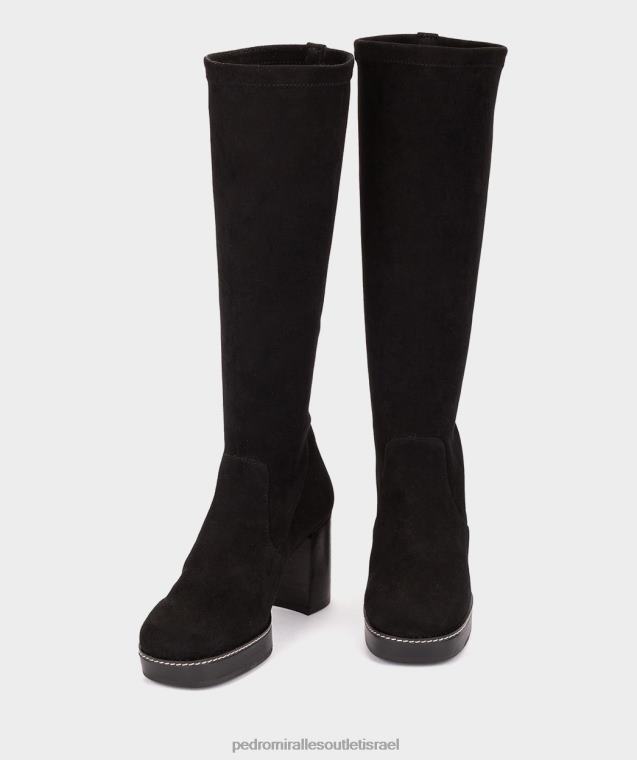 נשים Pedro Miralles ante strech negro basilea מגפיים FBRF4505