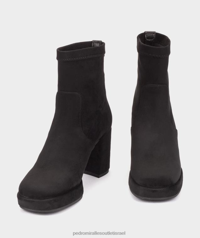 נשים Pedro Miralles ante strech negro montreux מגפי קרסול FBRF4420