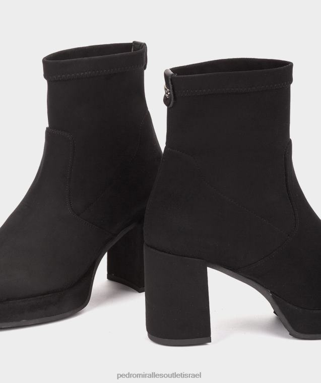 נשים Pedro Miralles ante strech negro montreux מגפי קרסול FBRF4420