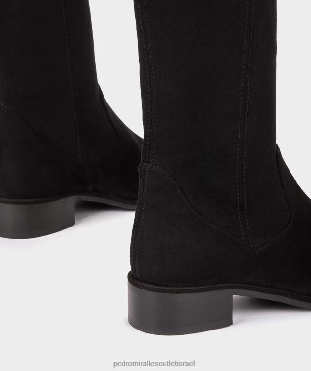 נשים Pedro Miralles ante strech negro rennes מגפיים FBRF4496