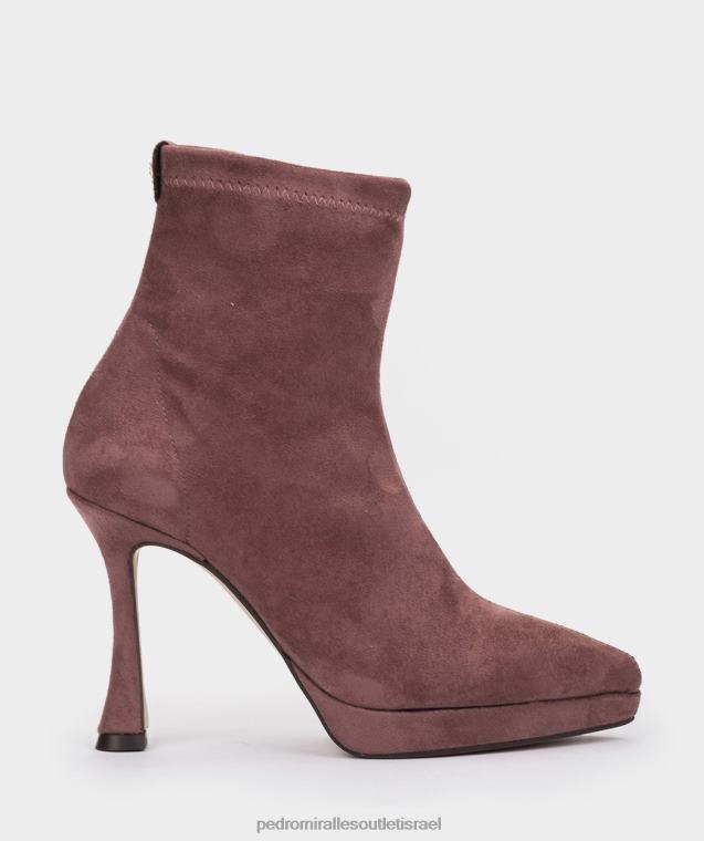 נשים Pedro Miralles ante strech rosa palo שמש מגפי קרסול FBRF4367