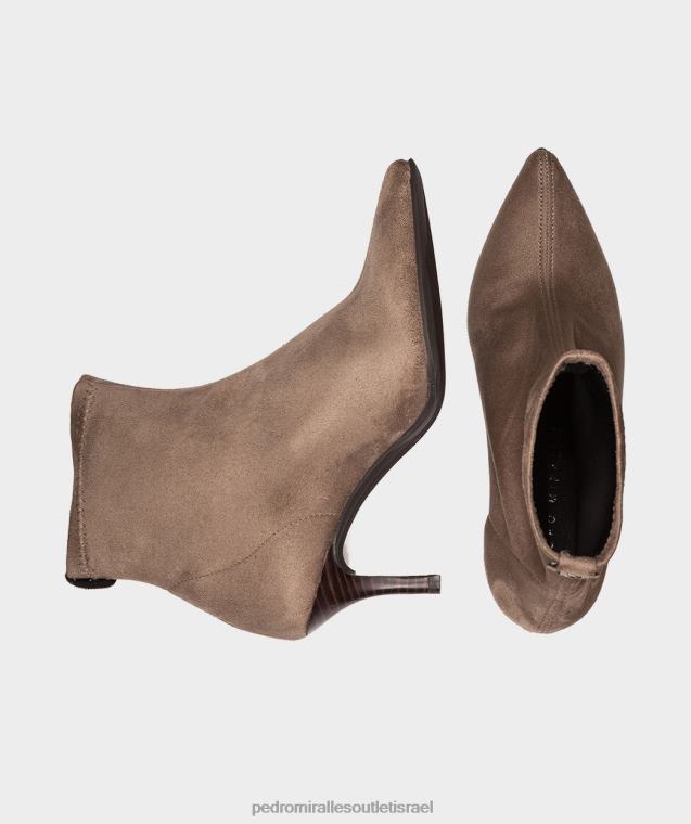 נשים Pedro Miralles ante strech taupe קובי מגפי קרסול FBRF4403