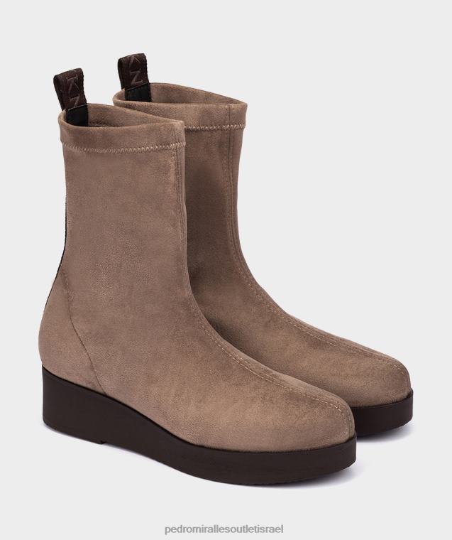 נשים Pedro Miralles ante strech taupe בוראנו מגפי קרסול FBRF4406