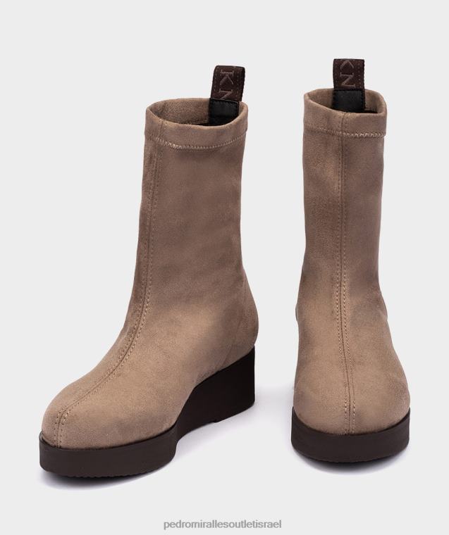 נשים Pedro Miralles ante strech taupe בוראנו מגפי קרסול FBRF4406