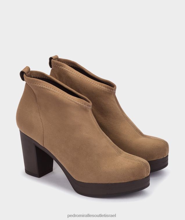 נשים Pedro Miralles ante strech taupe קורטונה מגפי קרסול FBRF4442