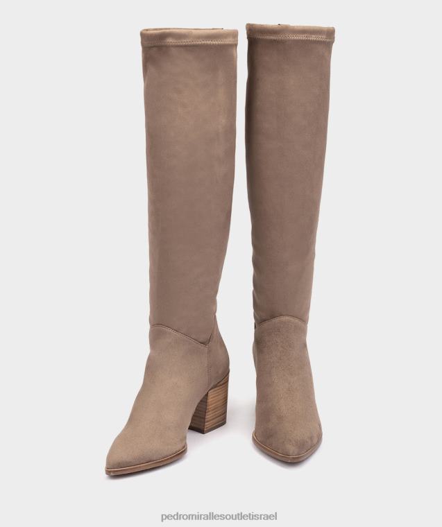 נשים Pedro Miralles ante strech taupe מונטגומרי מגפיים FBRF4489