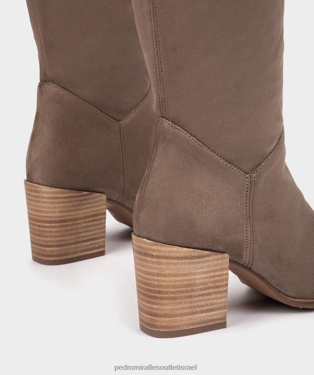 נשים Pedro Miralles ante strech taupe מונטגומרי מגפיים FBRF4489