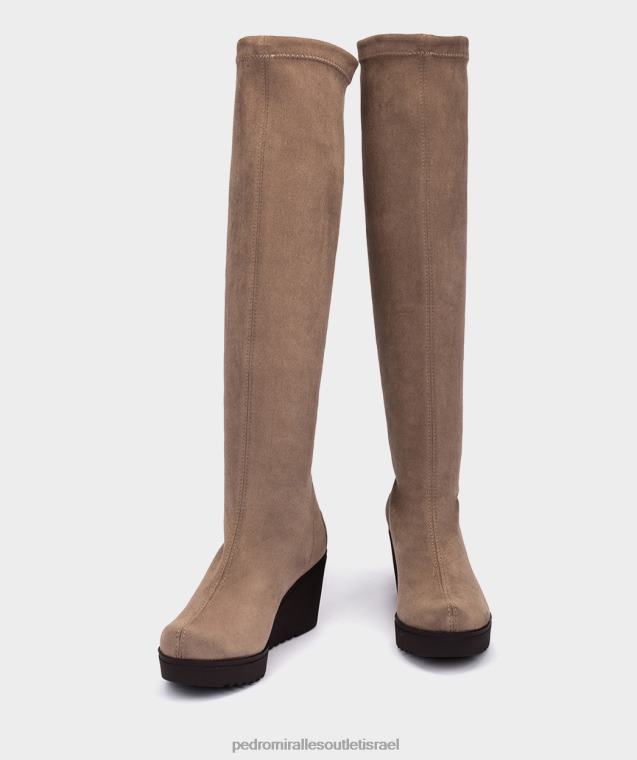 נשים Pedro Miralles ante strech taupe גרזלמה מגפיים FBRF4517