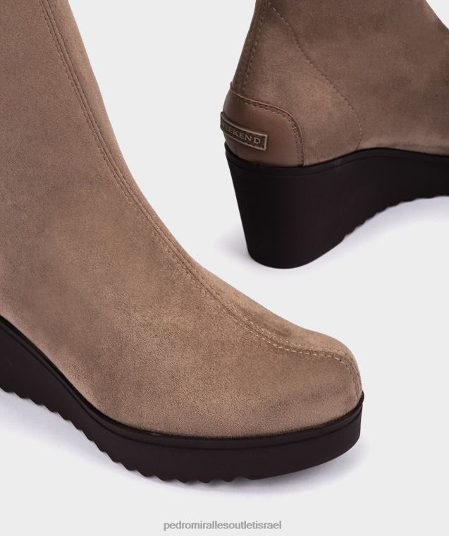 נשים Pedro Miralles ante strech taupe גרזלמה מגפיים FBRF4517