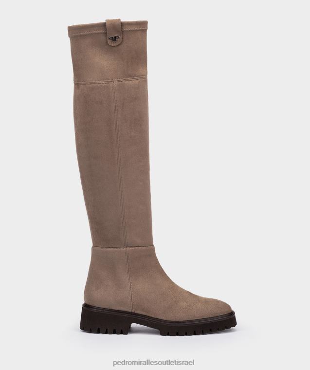 נשים Pedro Miralles ante strech taupe וילנה מגפיים FBRF4520
