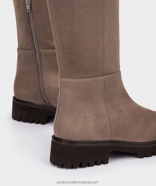 נשים Pedro Miralles ante strech taupe וילנה מגפיים FBRF4520