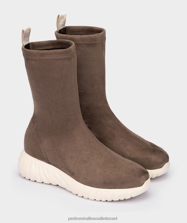 נשים Pedro Miralles ante strech taupe דימם נעלי ספורט FBRF4550