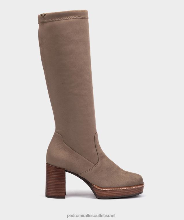 נשים Pedro Miralles ante strech taupe basilea מגפיים FBRF4531