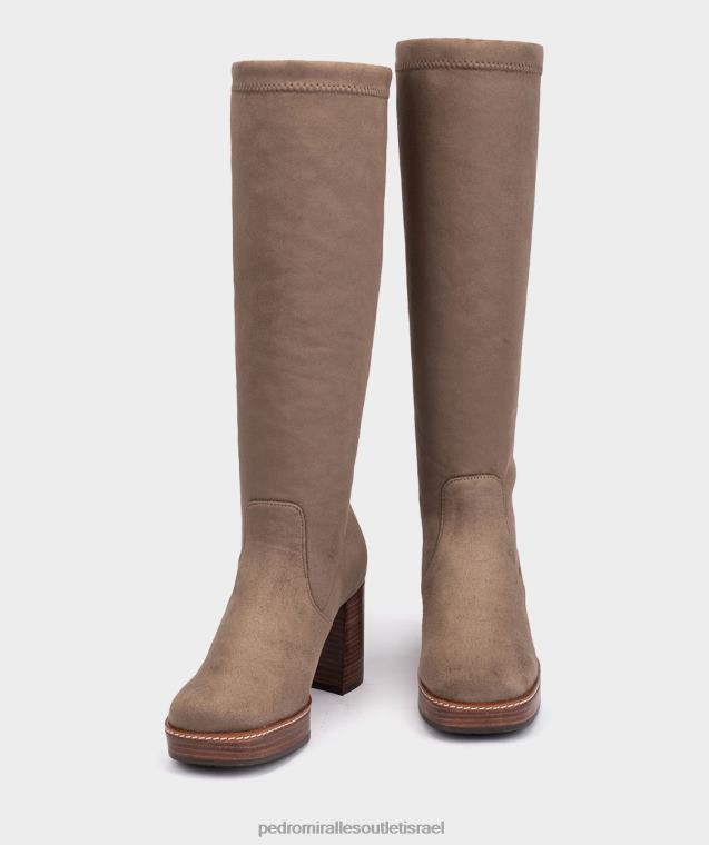 נשים Pedro Miralles ante strech taupe basilea מגפיים FBRF4531