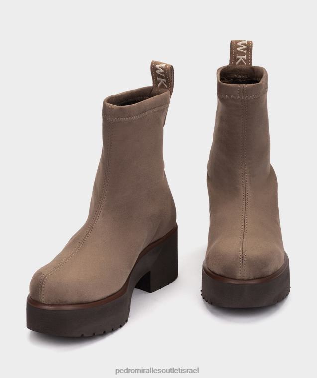 נשים Pedro Miralles ante strech taupe chamonix מגפי קרסול FBRF4336