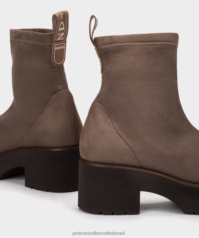 נשים Pedro Miralles ante strech taupe chamonix מגפי קרסול FBRF4336