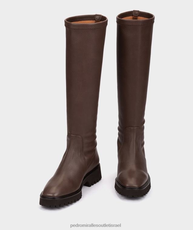 נשים Pedro Miralles beluga strech tostado cocentaina מגפיים FBRF4522