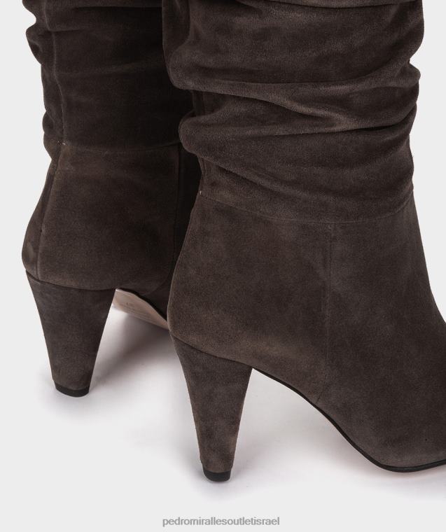 נשים Pedro Miralles קטיפה אימאן berverly hills מגפיים FBRF4483