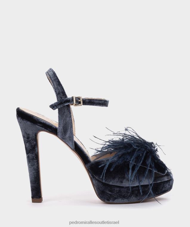 נשים Pedro Miralles מרינו קטיפה cies סנדלי עקב FBRF451