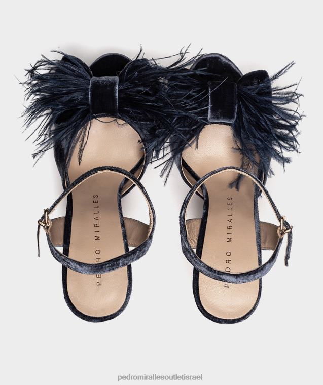 נשים Pedro Miralles מרינו קטיפה cies סנדלי עקב FBRF451