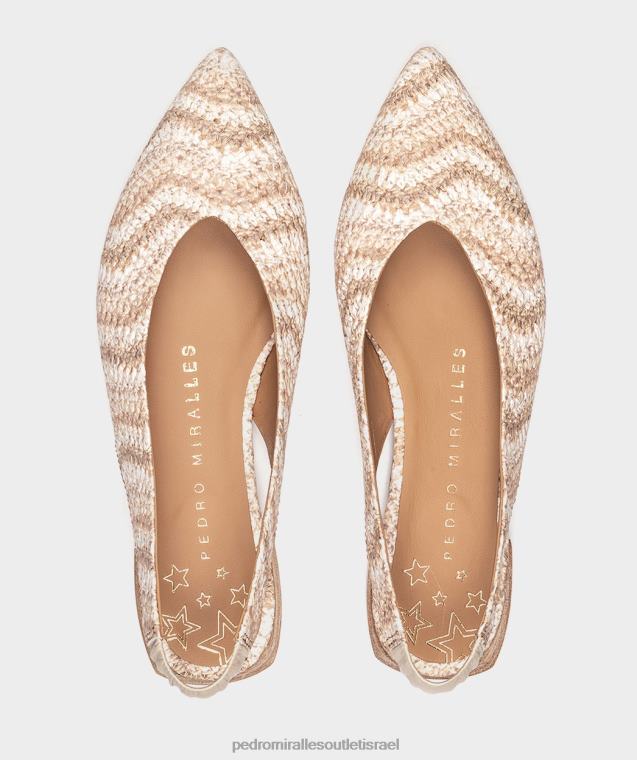 נשים Pedro Miralles קרושה cipria פלמה נעליים שטוחות FBRF4168
