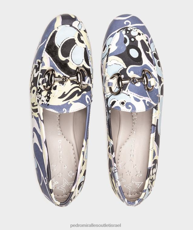 נשים Pedro Miralles estudio sky טמפררה נעליים שטוחות FBRF4174