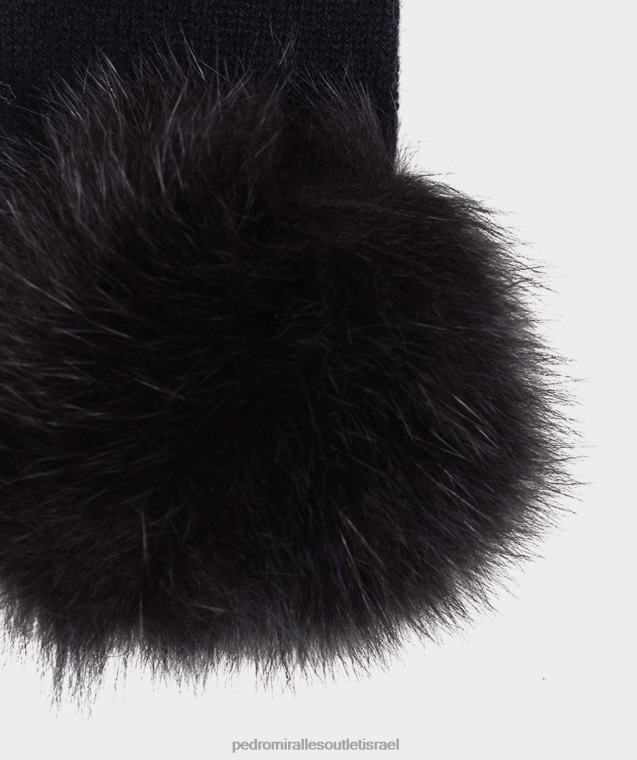 נשים Pedro Miralles גורו נגרו guantes de cachemir בגדי חורף FBRF4620