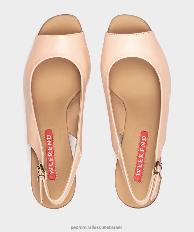 נשים Pedro Miralles טבעי קורלו la valeta סנדלי עקב FBRF497