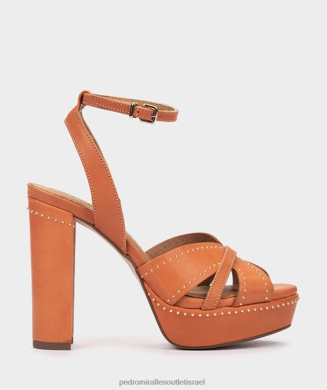 נשים Pedro Miralles תפוז אלפא montefioralle סנדלי עקב FBRF473