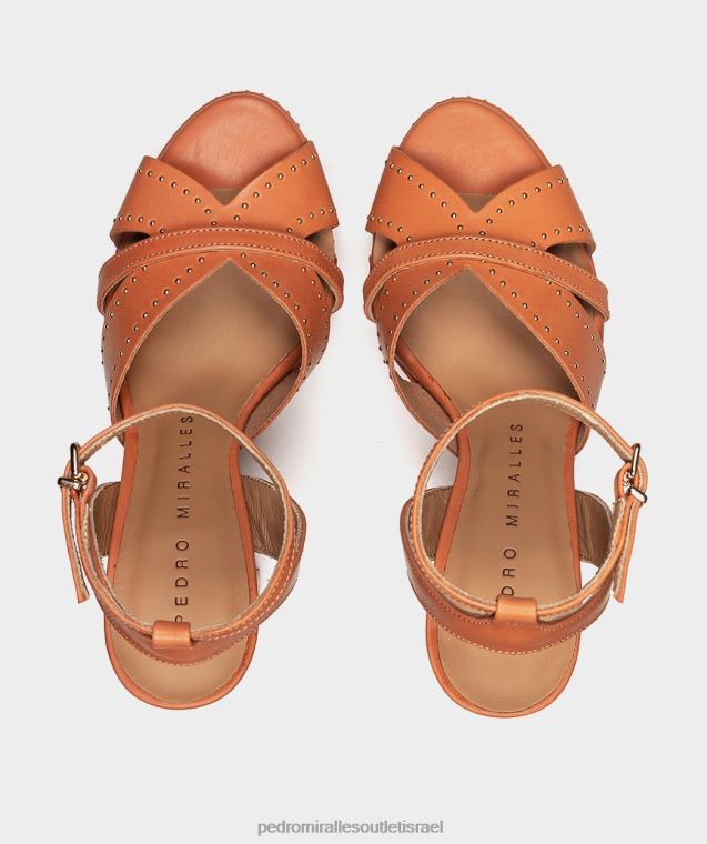 נשים Pedro Miralles תפוז אלפא montefioralle סנדלי עקב FBRF473