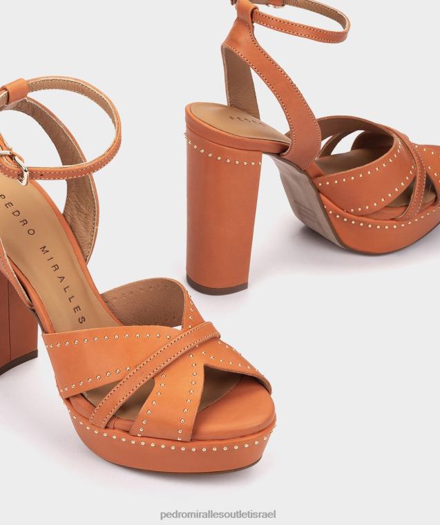 נשים Pedro Miralles תפוז אלפא montefioralle סנדלי עקב FBRF473