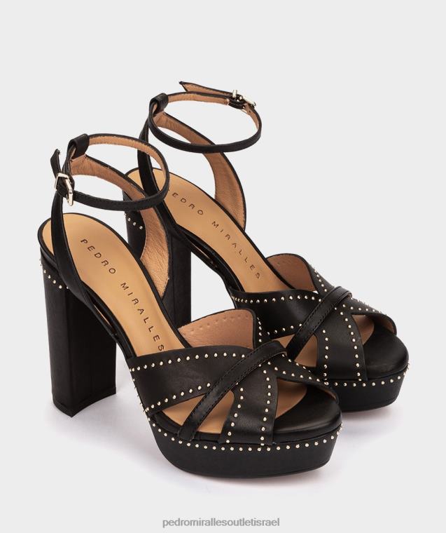 נשים Pedro Miralles אלפא כושי montefioralle סנדלי עקב FBRF474
