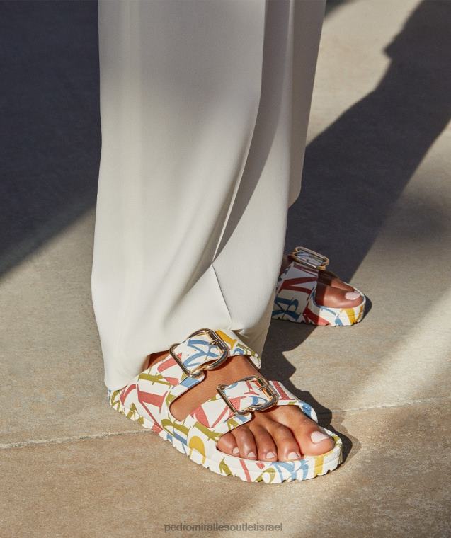 נשים Pedro Miralles ביו pm איביזה סנדלים שטוחים FBRF4308