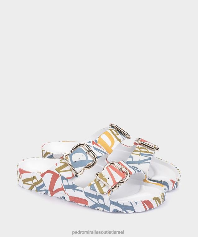 נשים Pedro Miralles ביו pm איביזה סנדלים שטוחים FBRF4308