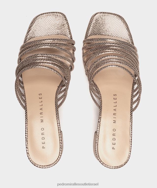 נשים Pedro Miralles הומו של serpiente metal ברצלונה סנדלי עקב FBRF415