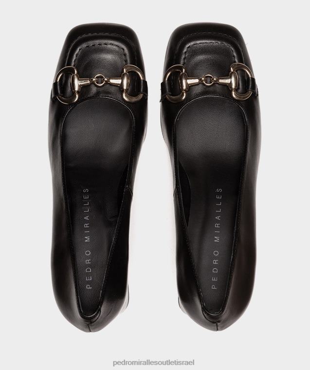 נשים Pedro Miralles seta negro מורלט משאבות FBRF4280