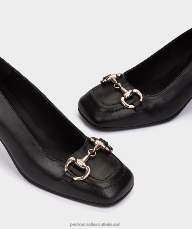 נשים Pedro Miralles seta negro מורלט משאבות FBRF4280