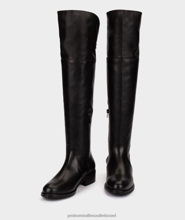 נשים Pedro Miralles seta negro מסומה מגפיים FBRF4486