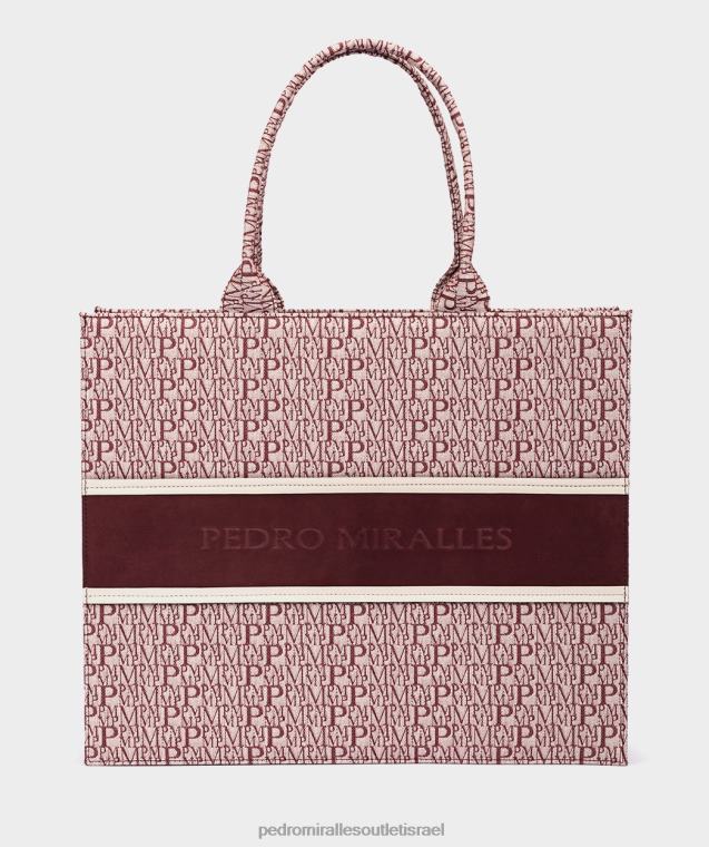 נשים Pedro Miralles tejido pm burdeos אולימפו תיקים FBRF4602