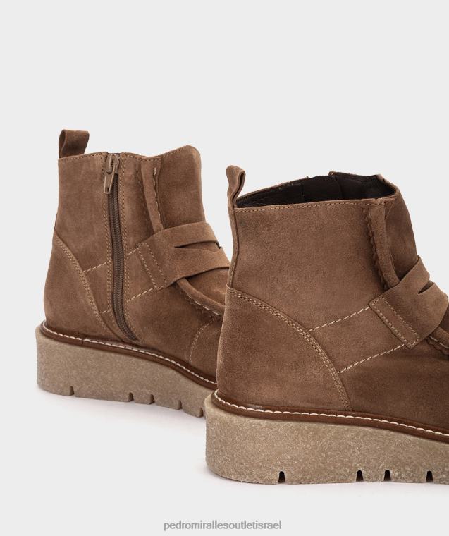 נשים Pedro Miralles velour birra זג מגפי קרסול FBRF4324