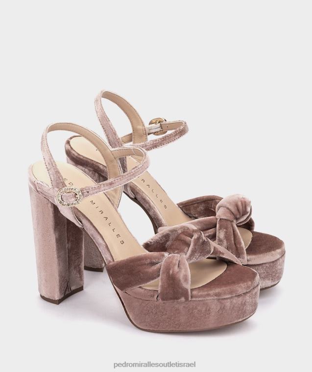 נשים Pedro Miralles עירום קטיפה versalles סנדלי עקב FBRF456
