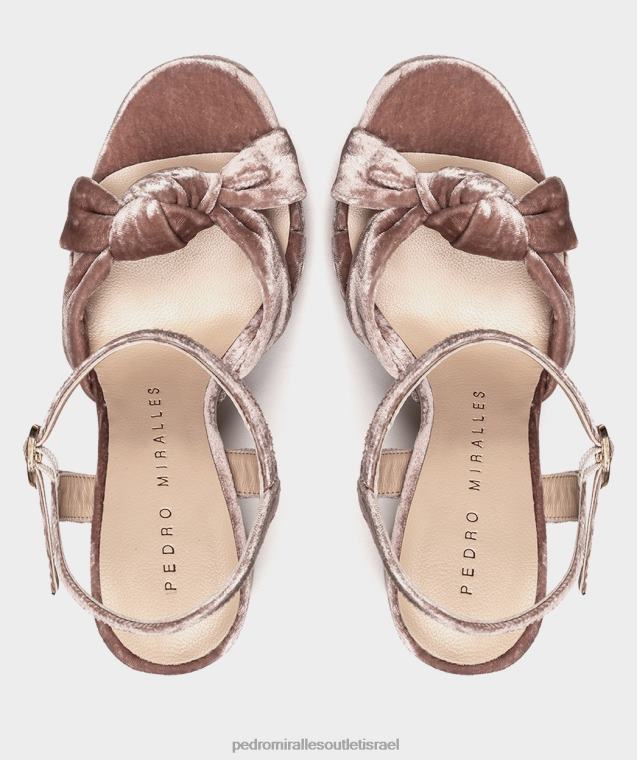 נשים Pedro Miralles עירום קטיפה versalles סנדלי עקב FBRF456